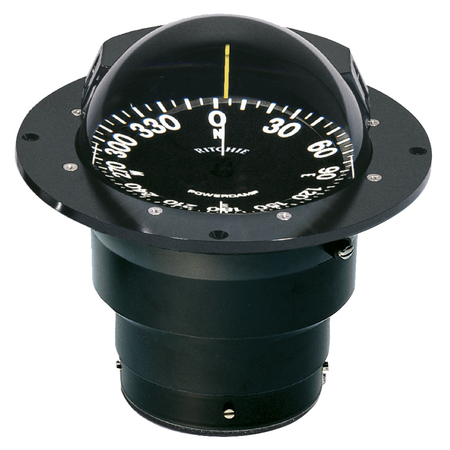 RITCHIE Fb-500 Globemaster Compass Flush Mount - Black FB-500